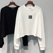 奥特莱斯尾货剪标清仓减龄韩版简约长袖T恤秋季宽松休闲百搭上衣