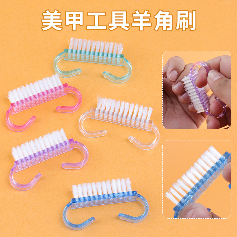 New wholesale nail art cleaning horn brush translucent cleaning nail horn brush small size horn brush nail brush New wholesale nail art cleaning horn brush translucent cleaning nail horn brush small size horn brush nail brush