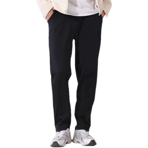 Winter Fleece-Lined Six-Proof Windproof Pants for Men — New Waterproof and Oil-Resistant Trousers with Fleece Lining, Warm, Cold-Resistant, and Casual Style