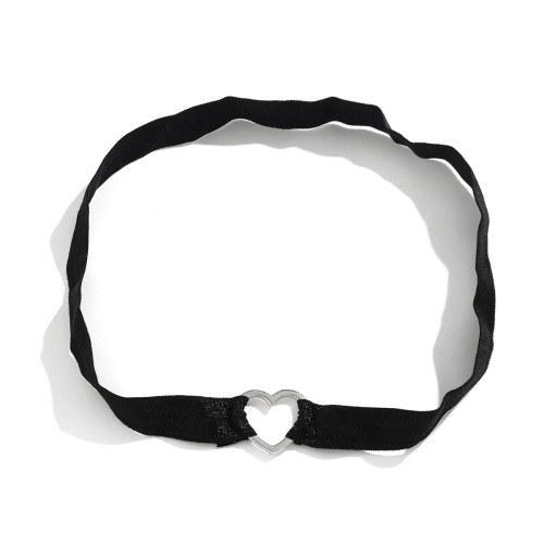 European and American cross-border jewelry, sexy hollow single geometric foot jewelry, simple elastic sweet and cool heart-shaped thigh ring for women