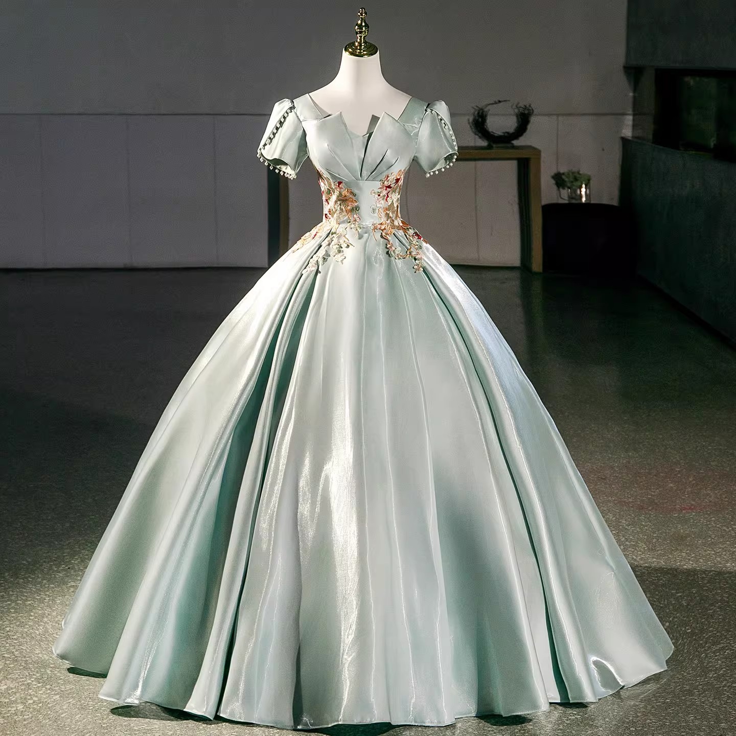 Evening Dress High-End New Model High-End Birthday Banquet Piano Solo Coming-Of-Age Ceremony Host Art Exam Tutu Dress Performance Costume