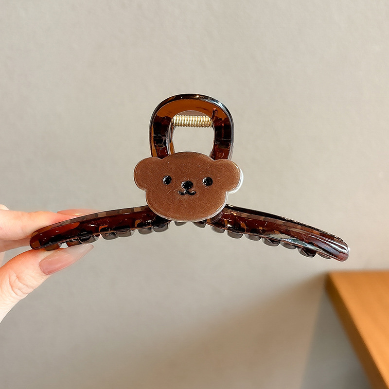 1#Marrón】Agarre de oso grande-13cm