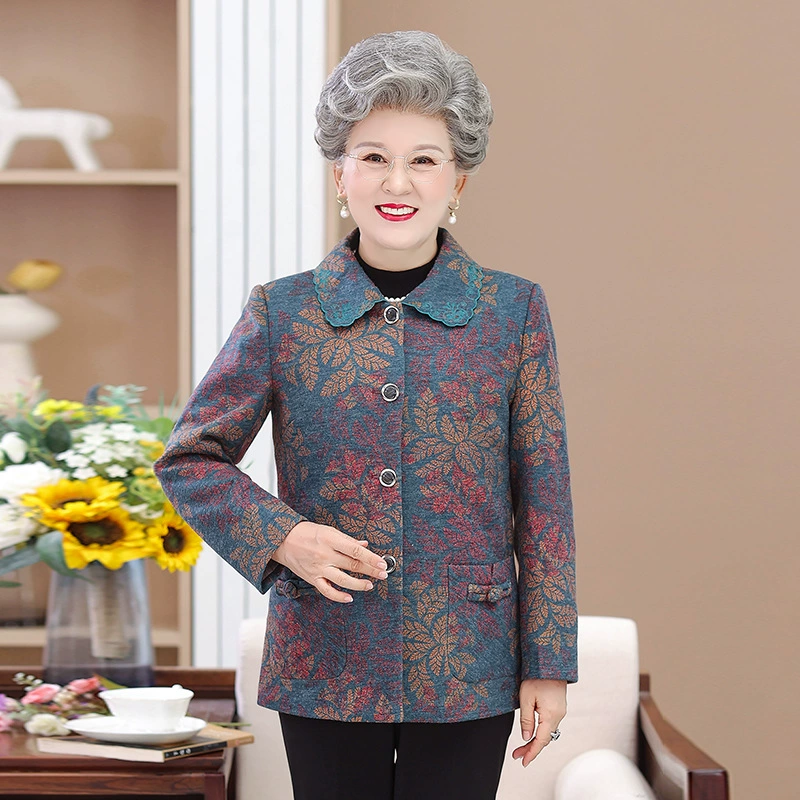 Осенний пиджак, оверсайз, для среднего возраста