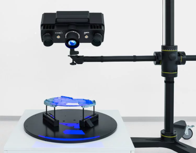 Трехмерный сканер Zeiss GOM с синим светом, 3D высокоточный анализатор размера, обнаружение 3D лазерный контурный детектор