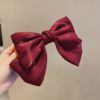 South Korea's East Gate imported bright silk satin super big bow hair folding fairy hair