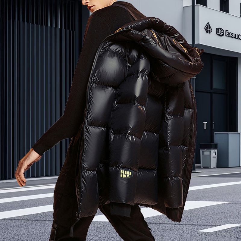 Big Sale Hot-Selling Men's and Women's Black Gold Cotton Outwears for Student Couples New Winter Warm Cotton Outwears High-End Jackets and down Jackets
