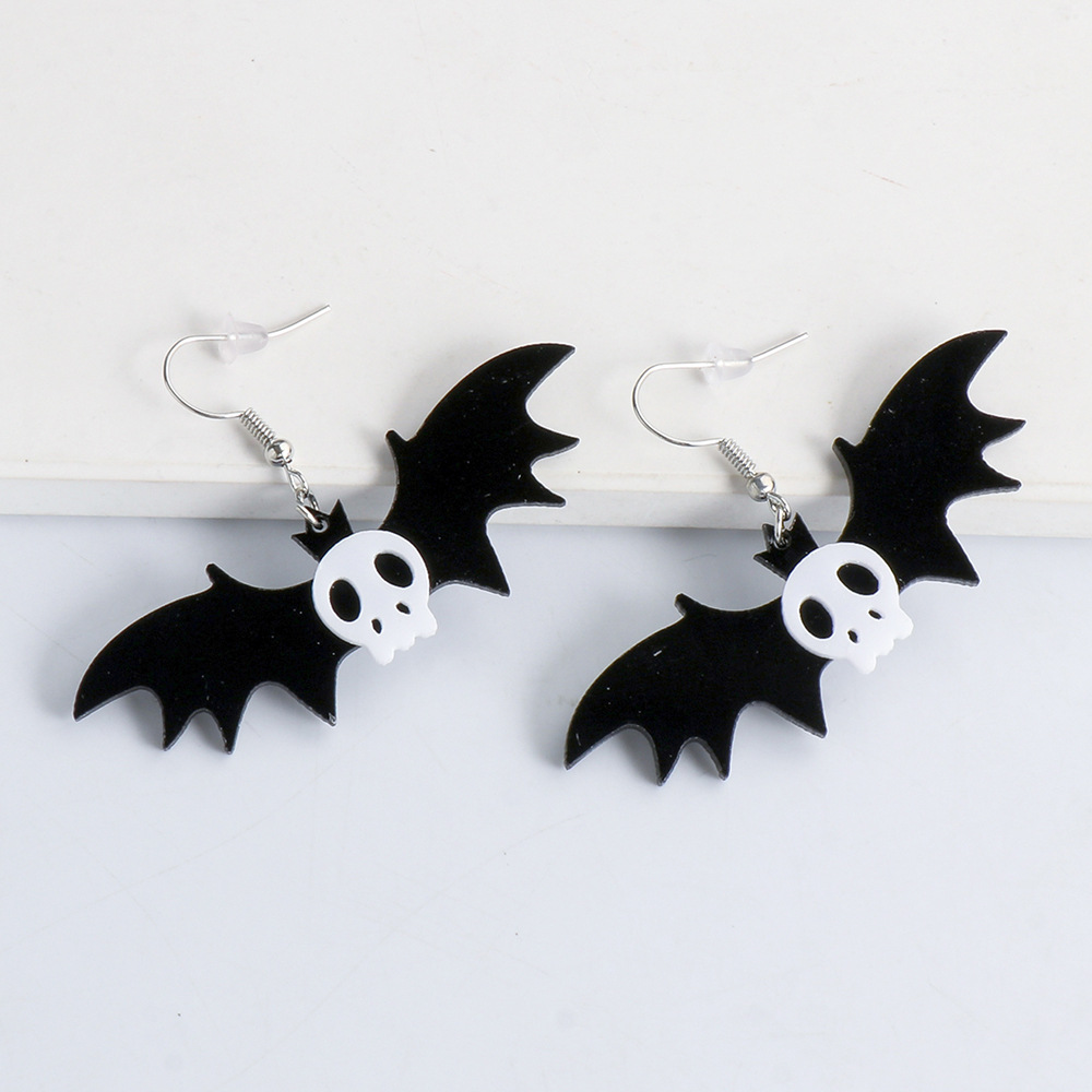 Halloween Geometric Resin Earrings Wholesale Jewelry Nihaojewelry display picture 60