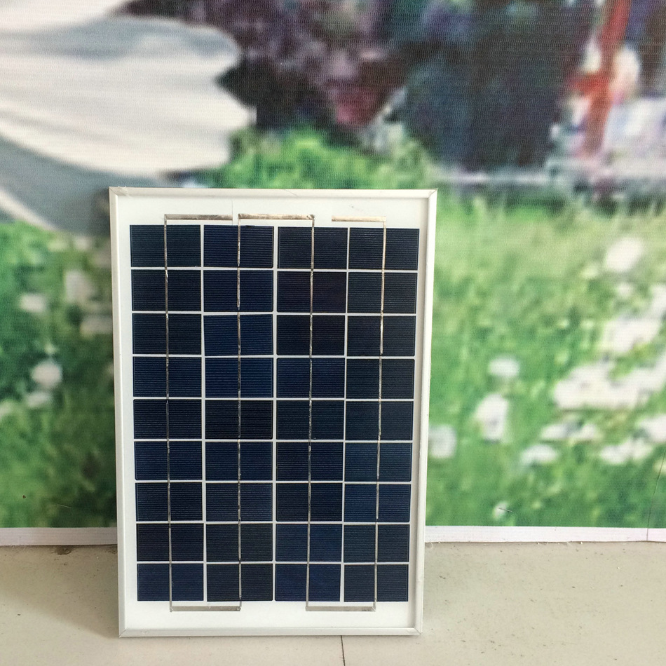 Panel solar de 10W, panel de carga fotovoltaica, panel solar fotovoltaico, panel fotovoltaico doméstico, iluminación, carga, panel solar