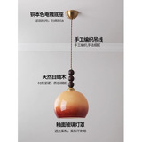 Ретро стеклянная люстра для кровати для гостиной, барный светильник, в американском стиле