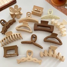 发夹女鲨鱼夹8件套大号抓夹感后脑勺盘发夹发卡头发爪子头饰