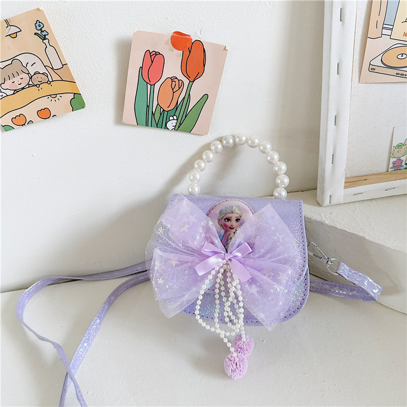 Bolsos infantiles, niñas, bolsos de mano de la princesa Aicha, flash de moda, bolsos de cinturón de cuentas