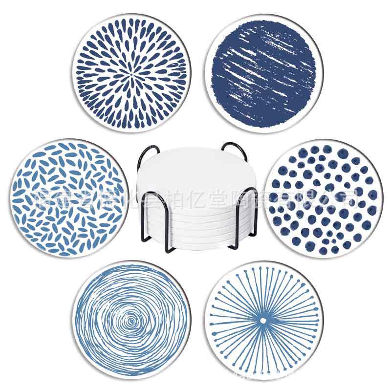 6개 세트 + 검정색 철제 프레임 스타일 15