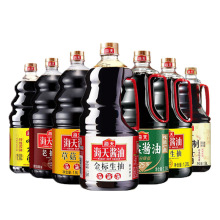 海天酱油味极鲜1.9L/瓶优质酿造酱油厨房调味凉拌烹调大桶装生抽