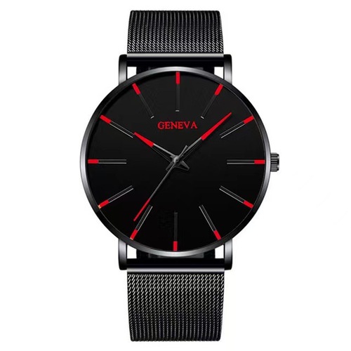Factory Direct Supply Hot Selling Cross-border Men's Watch Business Quartz Men's Watch Casual Digital Steel Strap