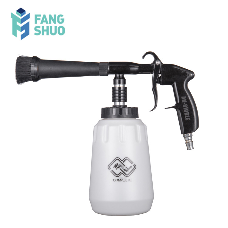 1L漆将汽车清洗高压pa泡沫壶洗车水枪双色可调节喷嘴大嘴PA壶