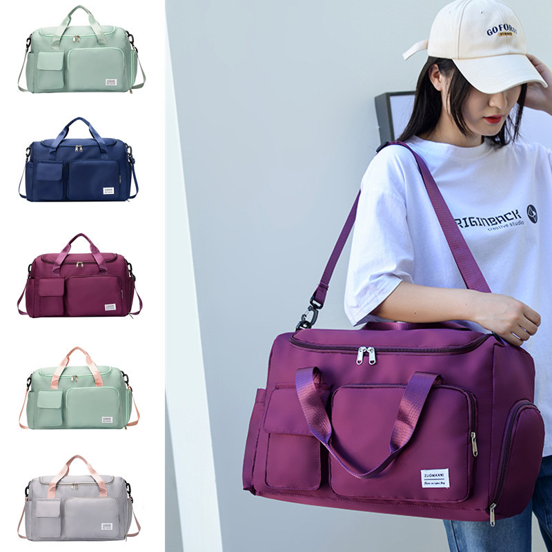 Deportes Fitness Bolsa de separación en húmedo y seco de las mujeres de gran capacidad ligero de alta apariencia de corta distancia bolso de las mujeres bolsa de equipaje bolsa de viaje