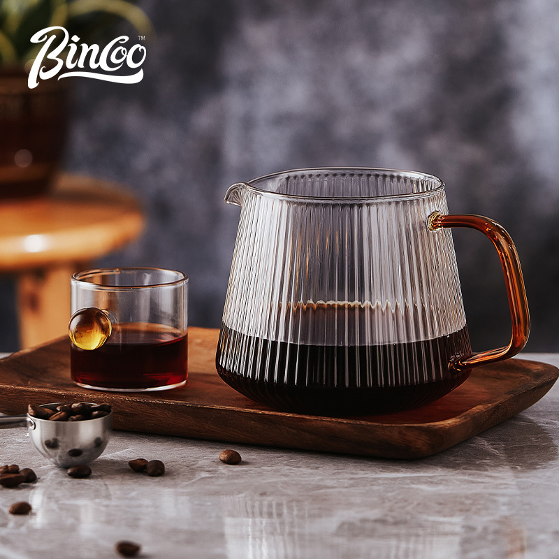 Bincoo patrón vertical cafetera mano cafetera de papel de filtro de café V60 filtro Taza mano Cafetera Mano traje de café
