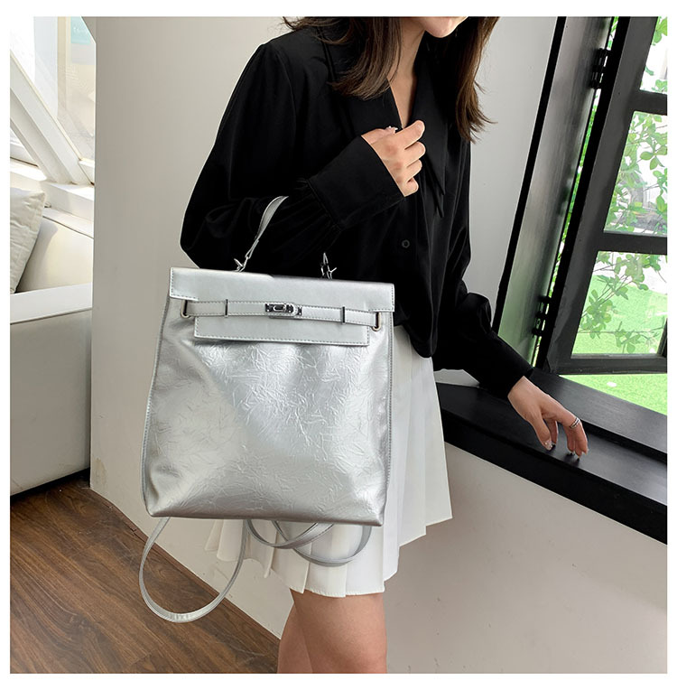 2023 Neue Doppel-Umhängetasche, Einzel-Umhängetasche, Umhängetasche, Dreifach-Nutzungstasche, Handgriff-Muster, Öl-Ledertasche, große Kapazität, beliebte Eimertasche_voghion.com