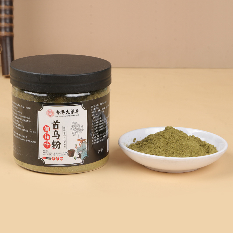 侧柏叶粉草本植物养发洗发粉质地细腻侧柏叶首乌洗发粉|undefined