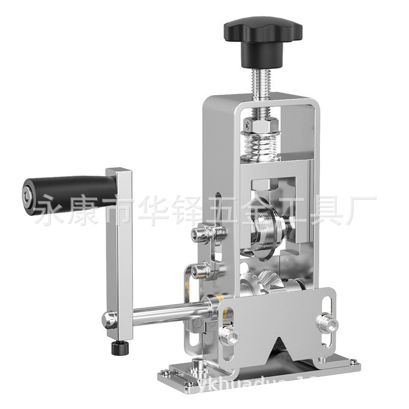 Pequeña máquina peladora hogar eléctrico manual manivela residuos de alambre y cable pelado de cobre máquina peladora