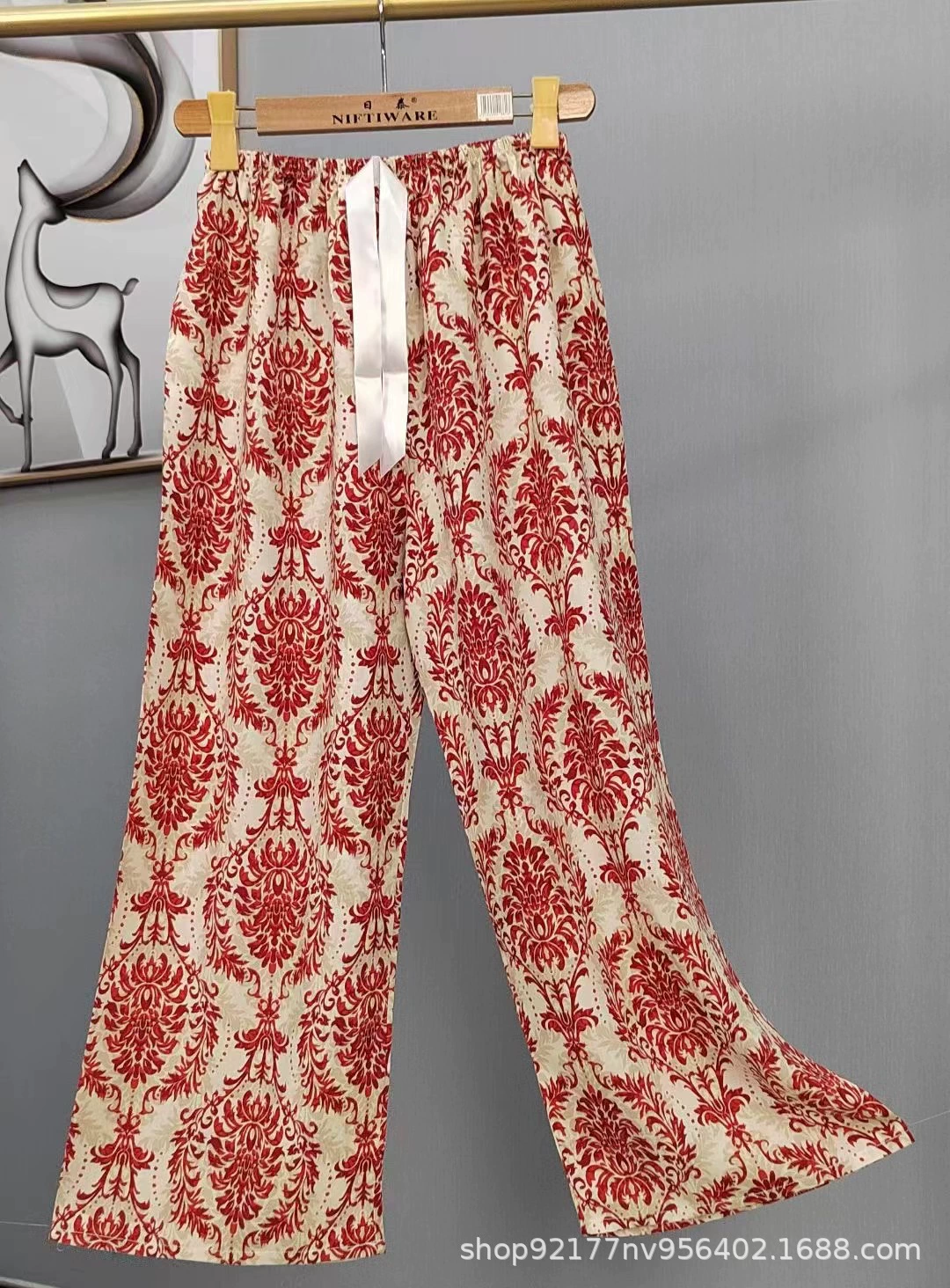 Summer trousers, thin pijama for leisure, Chinese style