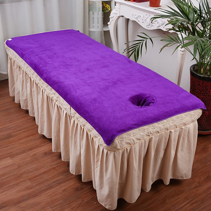 Beauty Salon Towels with Holes, Bath Towels, Soft and Absorbent, Extra Large and Thick, Massage Wholesale, Foreign Trade Wholesale Beauty Salon Towels with Holes, Bath Towels, Soft and Absorbent, Extra Large and Thick, Massage Wholesale, Foreign Trade Wholesale