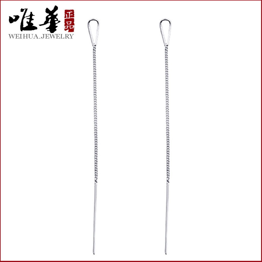 Trend elegant earrings drop-shaped