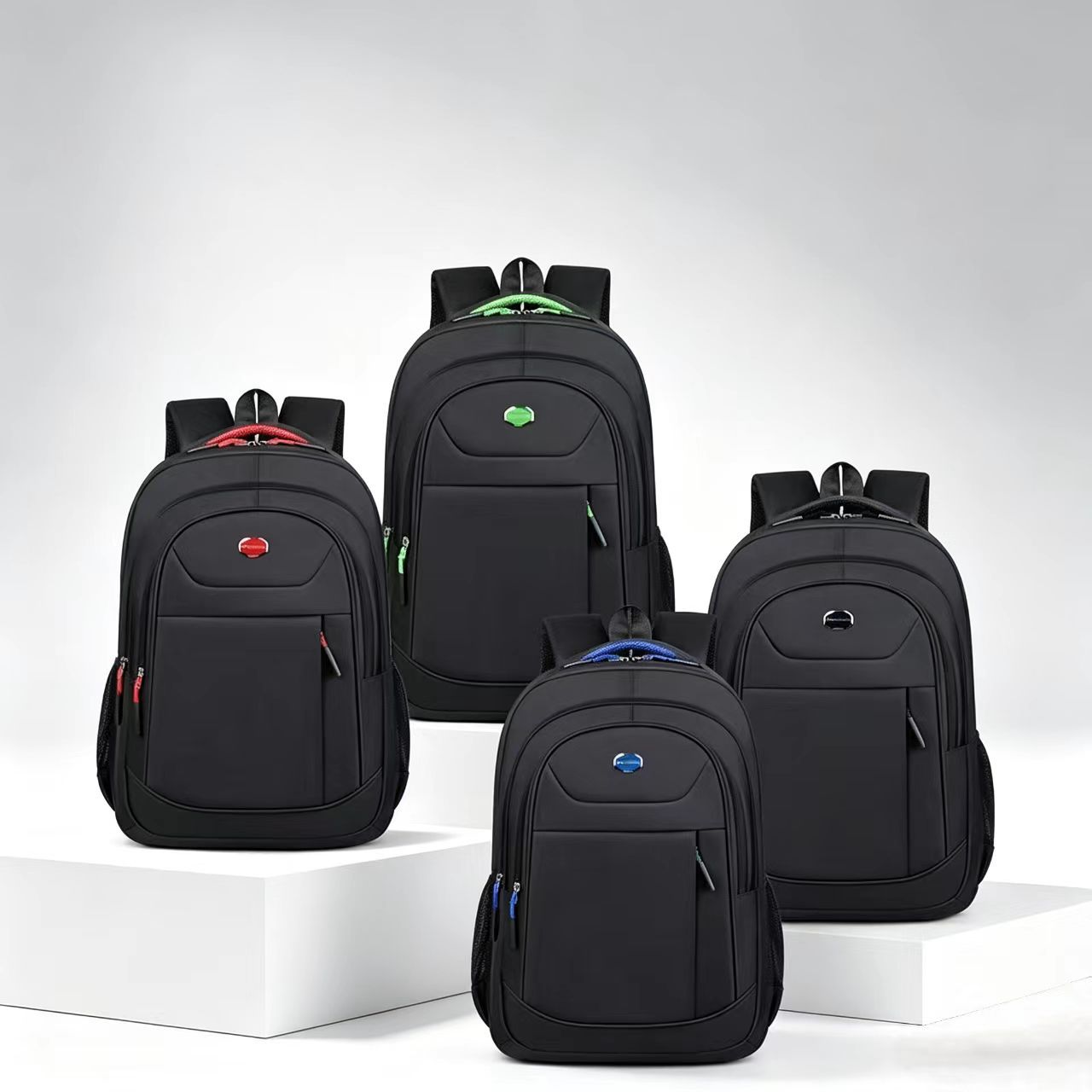 Cross-border business backpack, trendy college student school bag, work commute laptop bag, customizable with logo