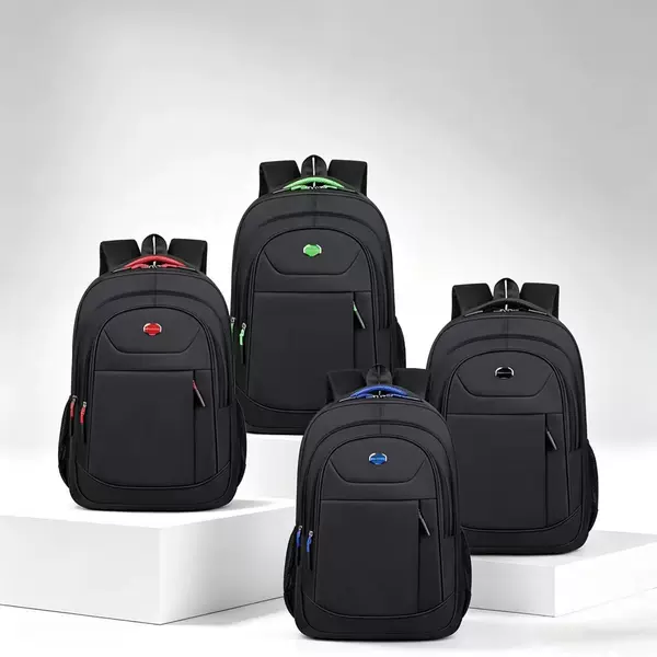 Cross-border business backpack, trendy college student school bag, work commute laptop bag, customizable with logo