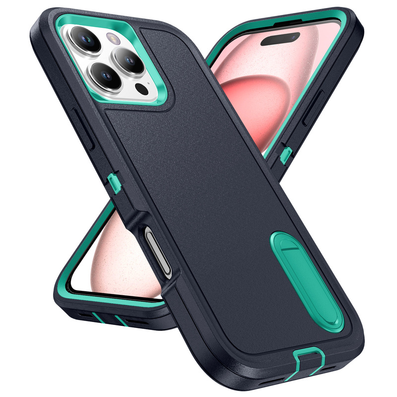 三防スタンド欧米iPhone16 Pro Max携帯ケース鎧転倒防止クリエイティブ保護カバーを適用|undefined