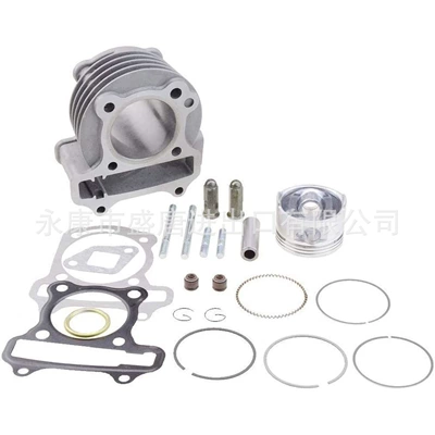 GOOFIT 47mm böyük diametrli silindr dəsti GY6 80cc 139QMB ATV skuter üçün