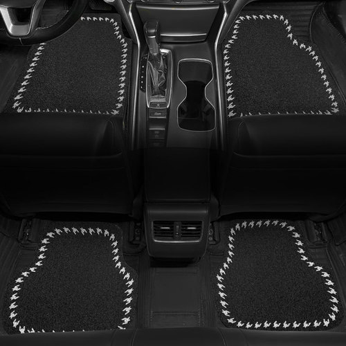 Car floor mat wire ring universal single-piece main driver anti-dirty carpet decoration car interior mat rear row foot mat universal