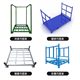 Storage folding tube stacking rack factory ingenious rack fabric logistics cold storage tire rack wholesale
