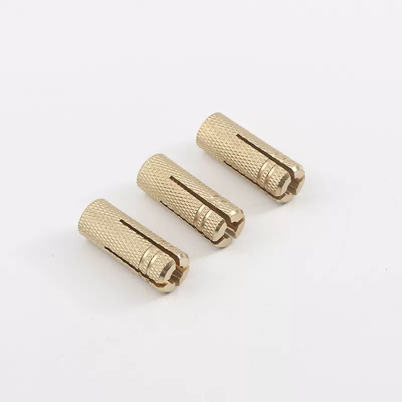 膨胀螺栓 内迫全花纹式壁虎 顶爆螺丝 内爆铜内迫 UNC5/16X10X30