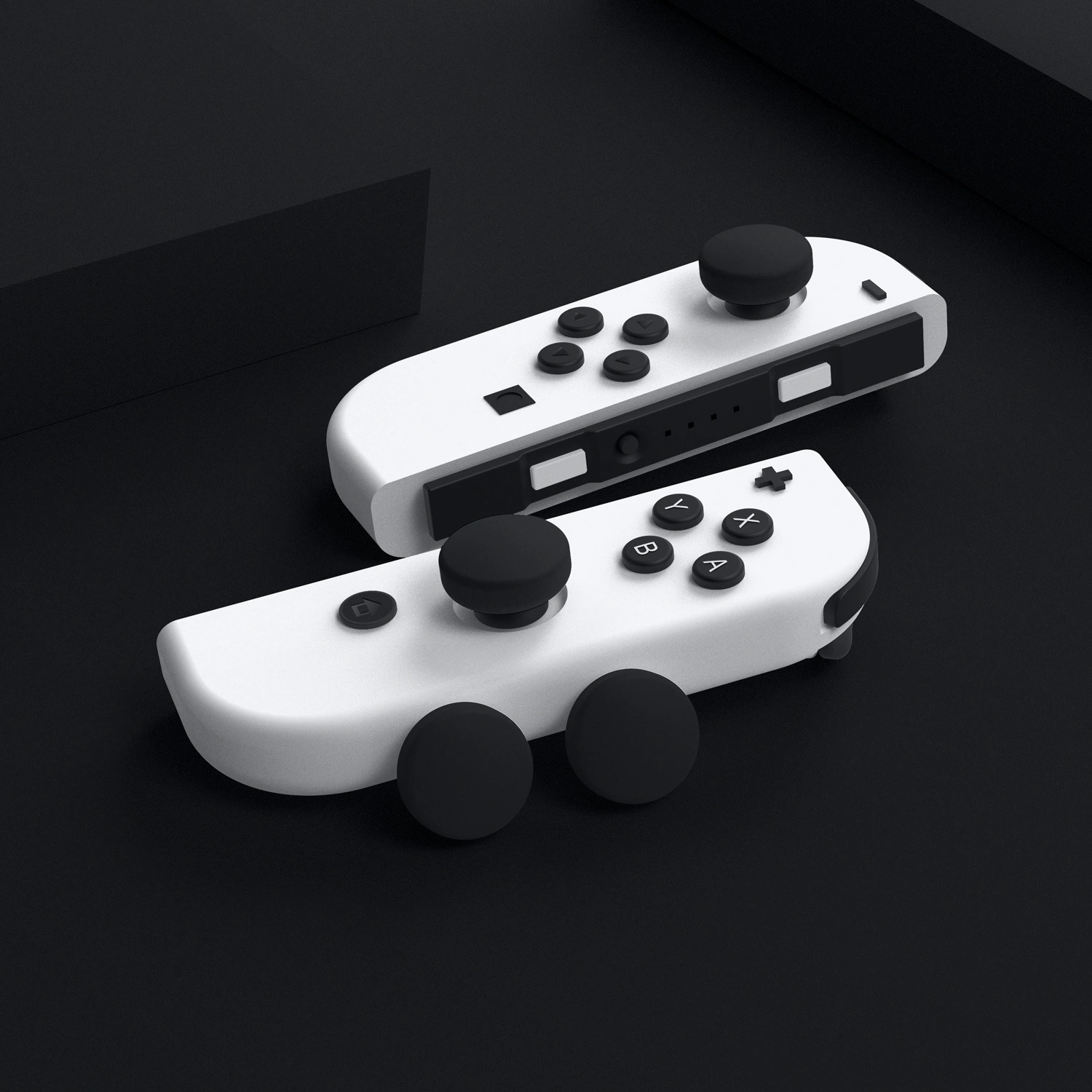 Крышка-накладка на джойстик (Nintendo Switch OLED и Lite), силикон, матовая, противоскользящая, на заказ