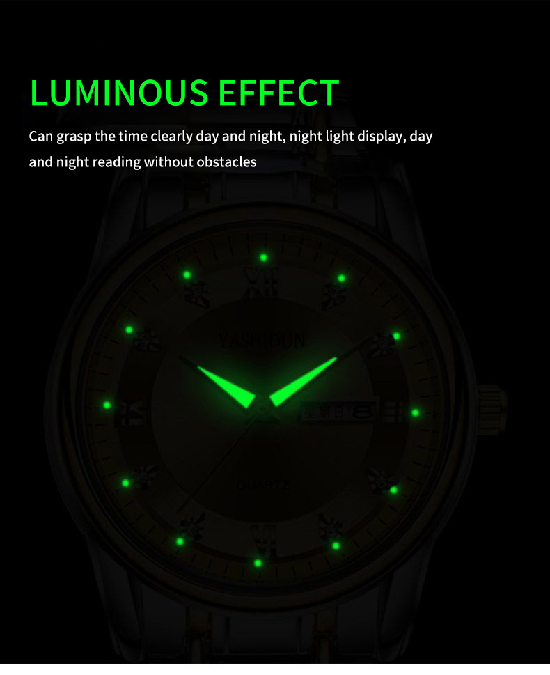 WLISTH men's watch, waterproof, digital, calendar