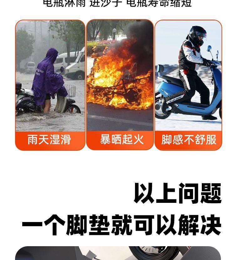 Suitable for Niu N1S/N1 foot mats, waterproof, full coverage TPE car floor mats, modified electric vehicle accessories, decoration