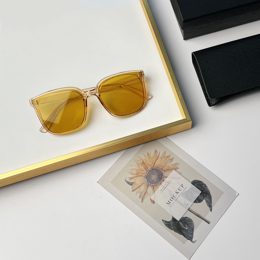 [metal rice nails] f type transparent yellow frame yellow film