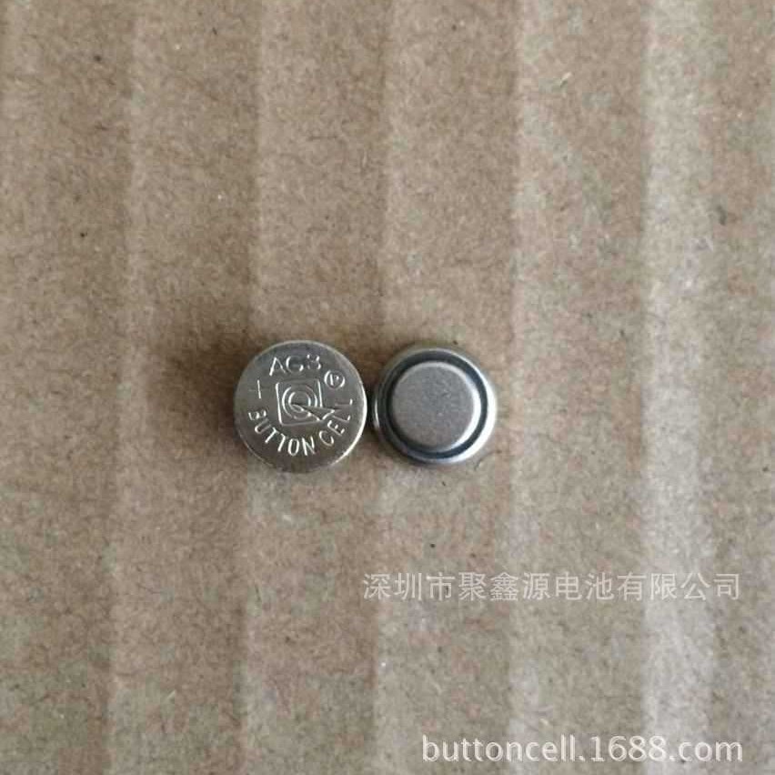 厂家直供LR41/AG3纽扣电池 大容量LED工艺品钥匙扣扣式电池AG3