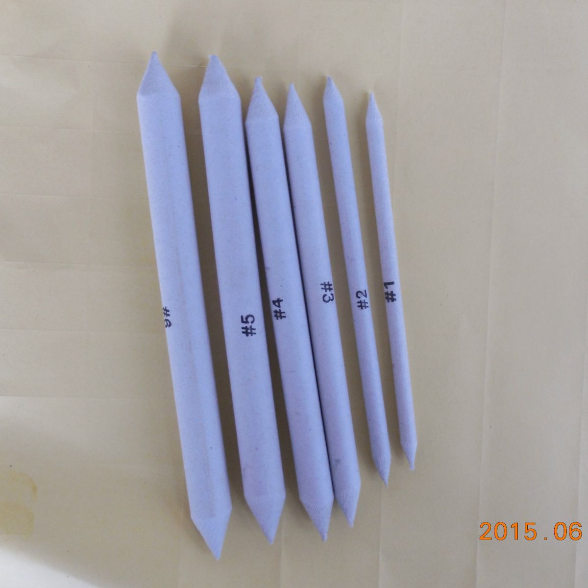 Newspaper paper wiping pen roll paper pen, painting smudging pen correction pen, sketch 6-piece set wholesale
