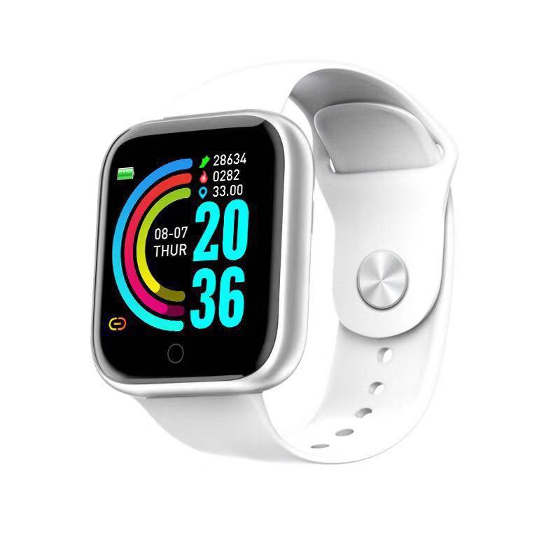 116 más Y68 D20 pulsera inteligente deportes podómetro Bluetooth presión arterial sangre oxígeno monitoreo del sueño pulsera de frecuencia cardíaca