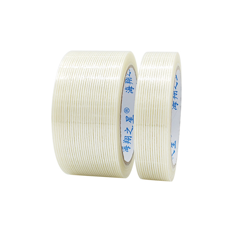 Cinta de fibra de vidrio de alta viscosidad sin residuos adhesivos para moldes, electrodomésticos, embalaje de baterías de litio, agrupación y fijación.