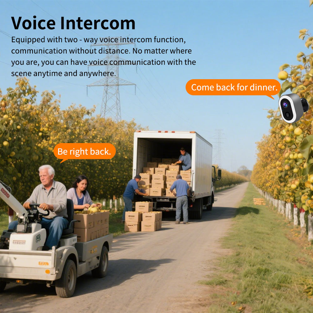 Foreign Trade Tuya 4G low-power remote surveillance camera