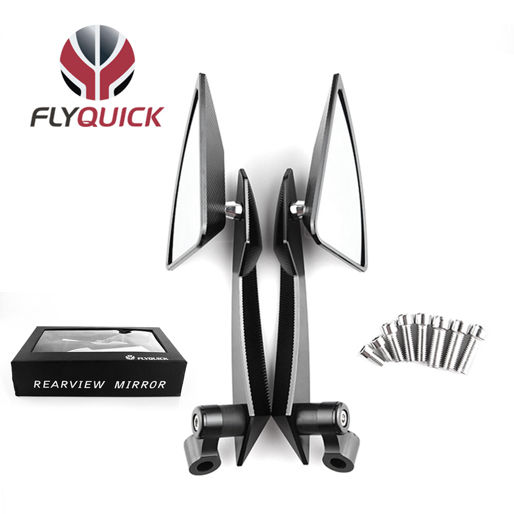 FLYQUICK transfronterizo Venta caliente coche eléctrico motocicleta universal espejo retrovisor reflector clásico triángulo espejo retrovisor