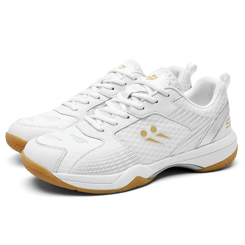 Nuevos zapatos de bádminton de malla transpirables profesionales para hombres y mujeres zapatos de entrenamiento anti-impacto transpirables zapatos deportivos antideslizantes resistentes al desgaste