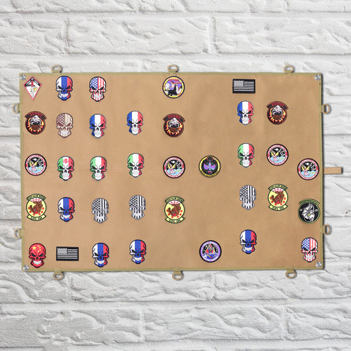 Amazon's new large and small Velcro badge storage cloth to organize tactical armbands and hang wall display cloth