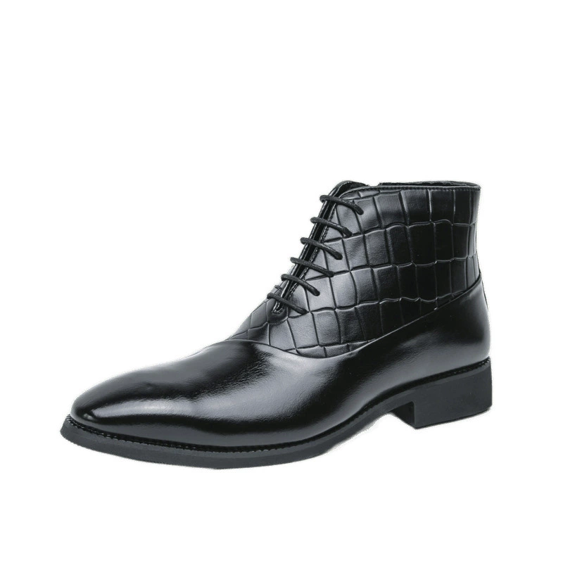 Ботинки Martens, модные высокие демисезонные ботинки, трендовый классический пиджак, большой размер, крокодиловый принт