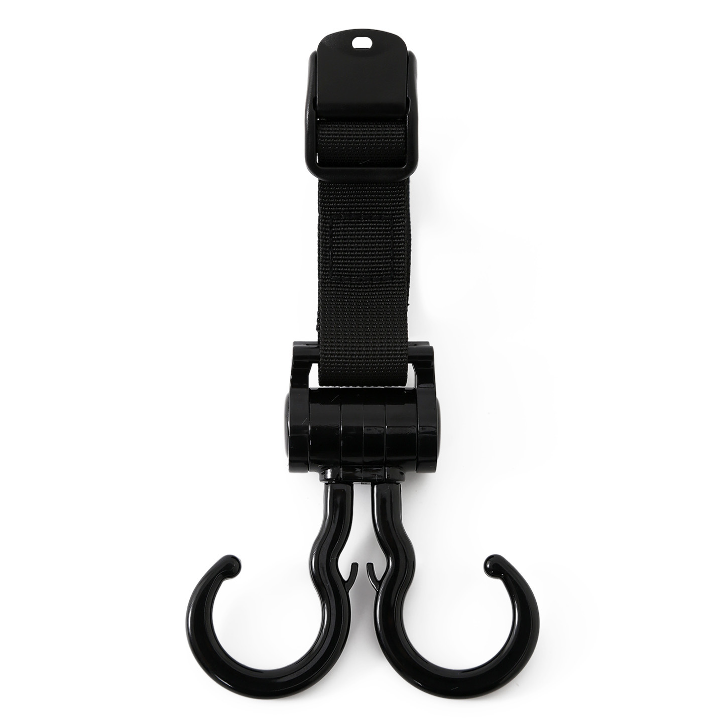 Double Hook, Universal Other Electric Vehicle Accessories - black-double-hook-plain-extended-45cm
