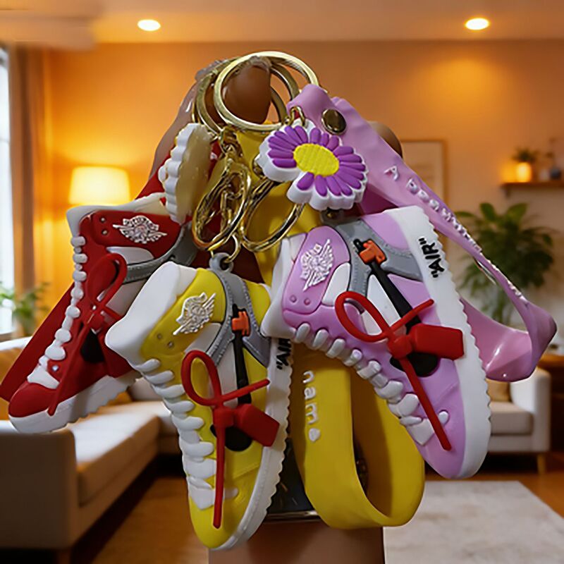 Cartoon Trendy Nike Shoe Keychain, Cute Bag Pendant, Creative Car Key Pendant, Couple Small Gift Wholesale
