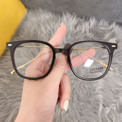 網紅防藍光可配度數方形眼鏡框女小紅書同款韓版素顏近視眼鏡架潮